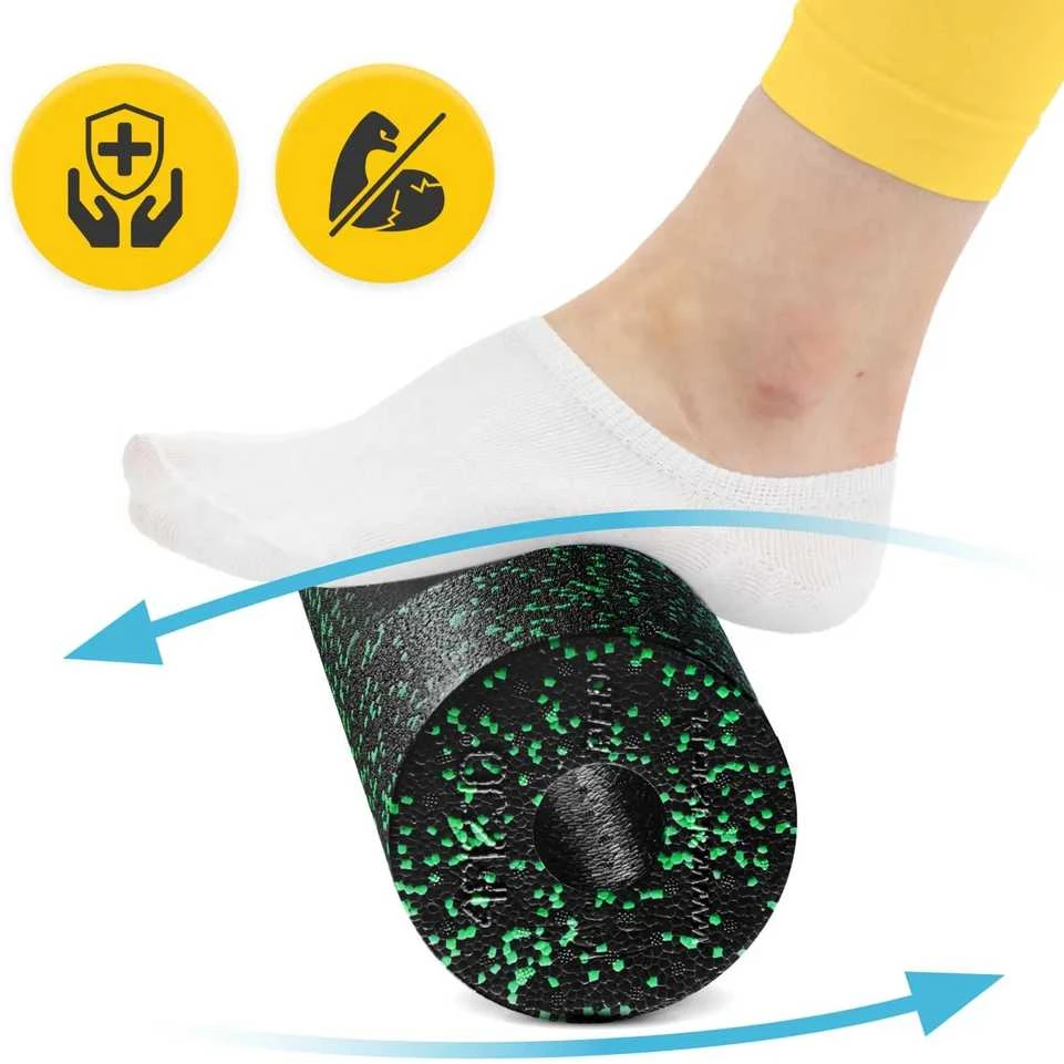 4Fizjo EPP putplasčio masažinis volelis 45 cm žalias