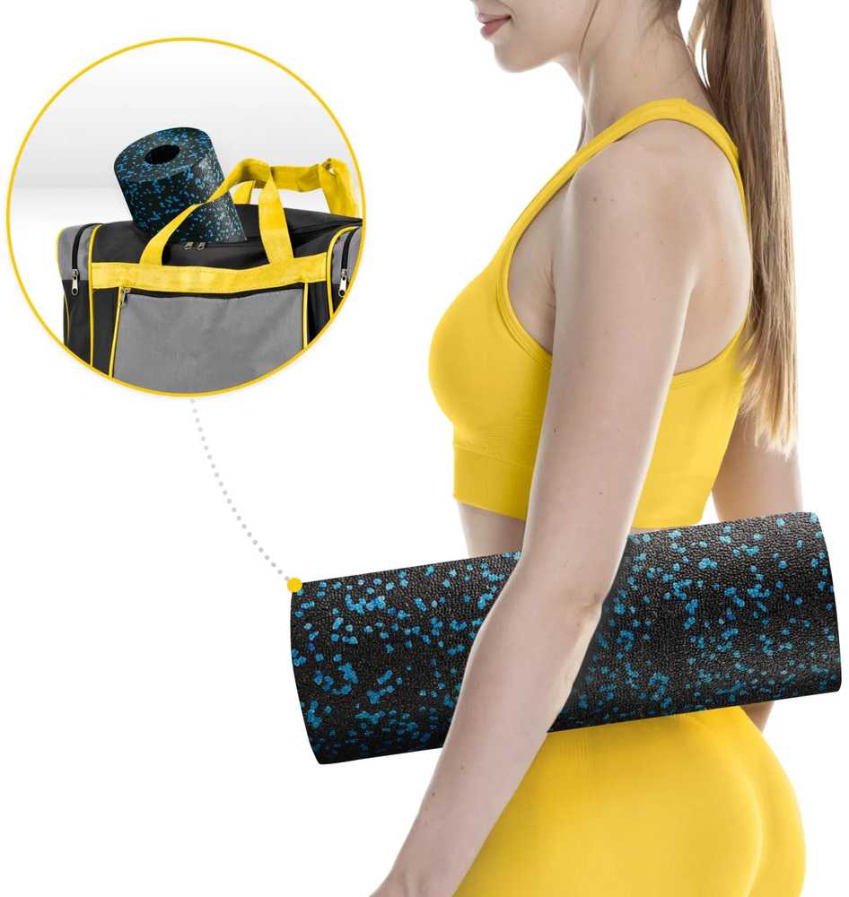 4Fizjo EPP putplasčio masažinis volelis 45 cm, mėlynas