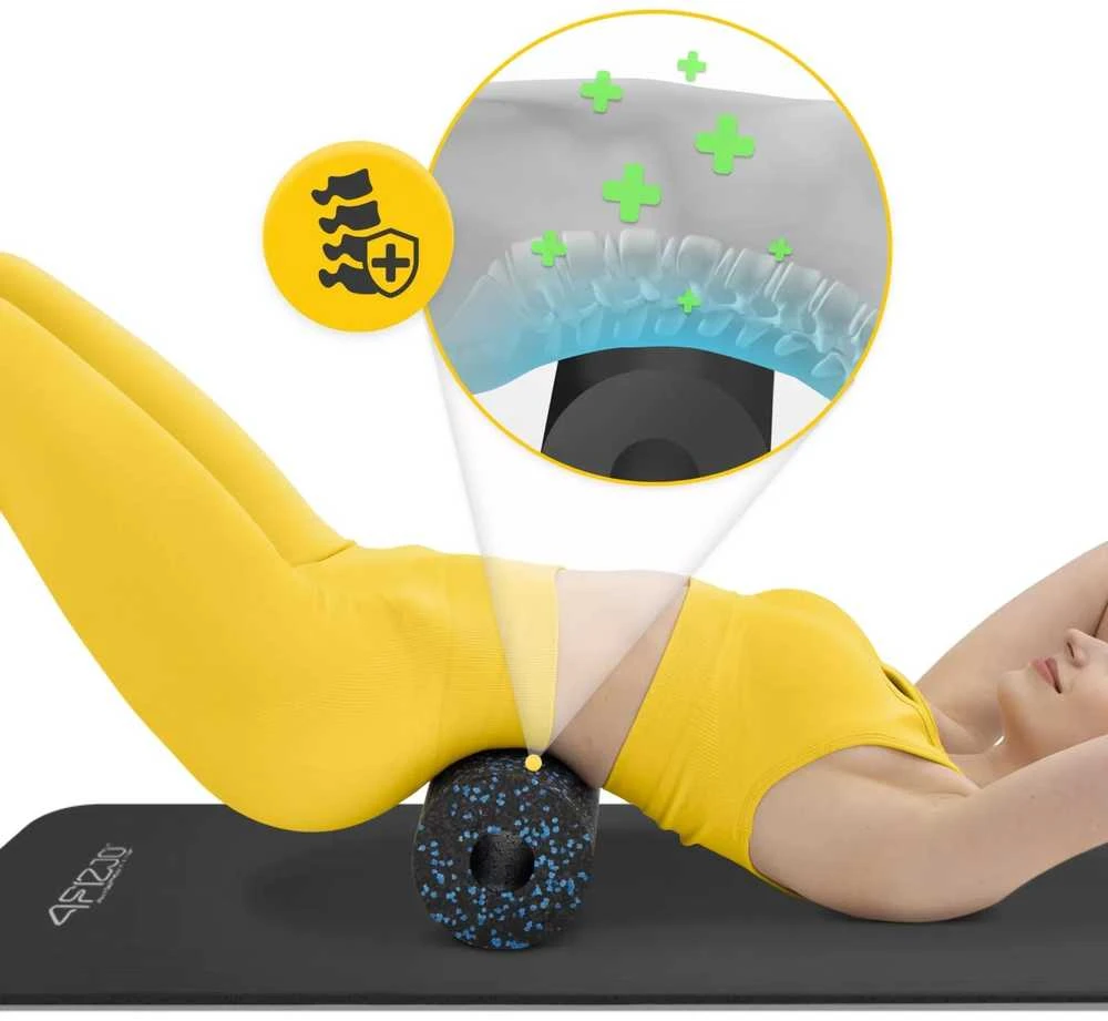 4Fizjo EPP putplasčio masažinis volelis, 33 cm, mėlynas