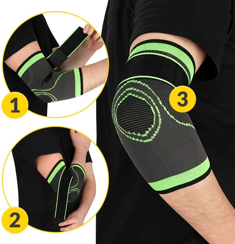 4Fizjo FLEX elastinė alkūnės atrama - L dydis