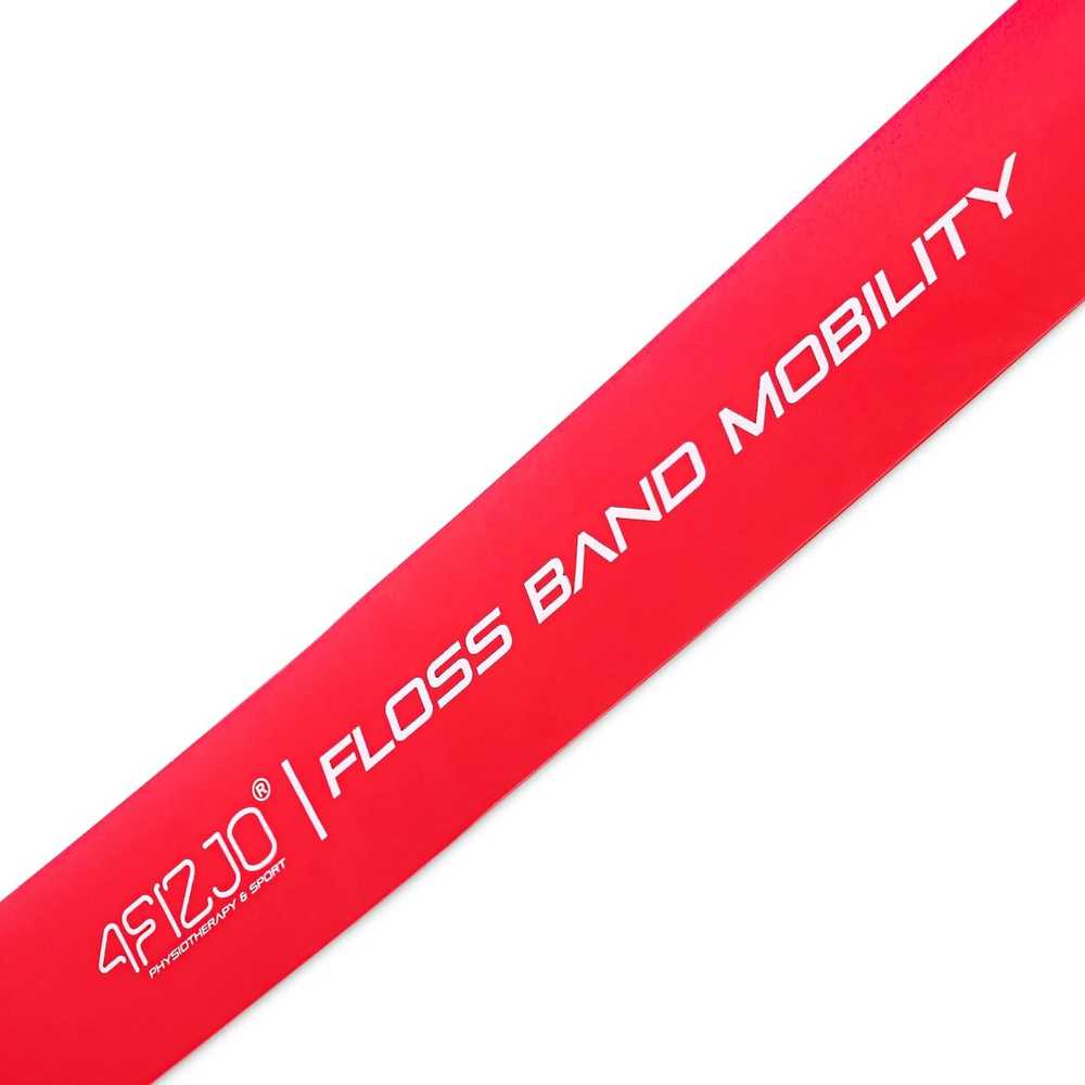 4Fizjo FLOSS BAND 1 mm raudona reabilitacinė mankštos juosta