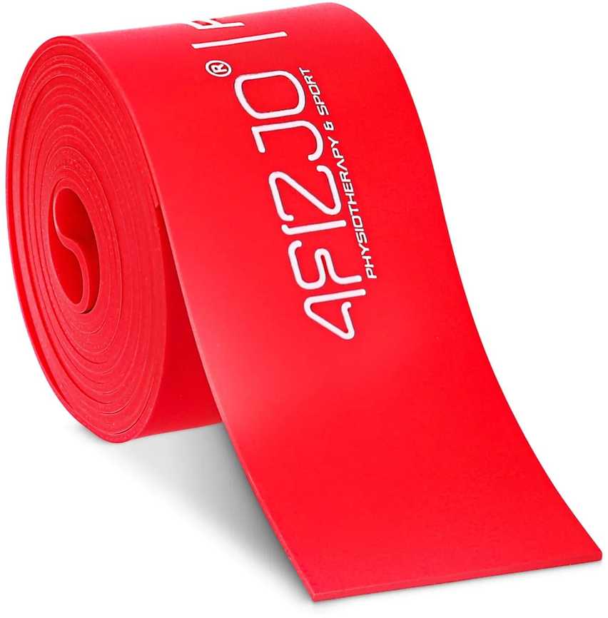 4Fizjo FLOSS BAND 1 mm raudona reabilitacinė mankštos juosta