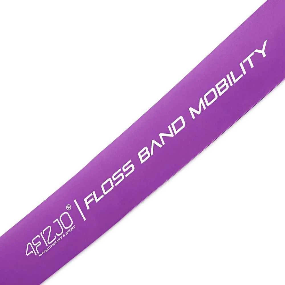 4Fizjo FLOSS BAND 1 mm violetinė reabilitacinė mankštos juosta