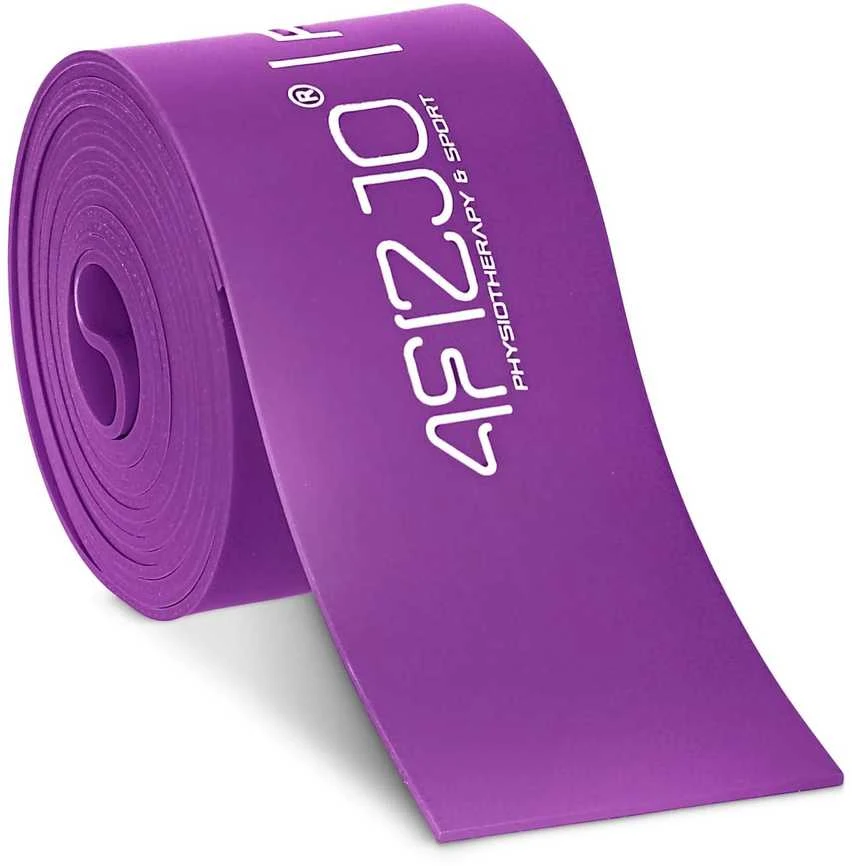 4Fizjo FLOSS BAND 1 mm violetinė reabilitacinė mankštos juosta
