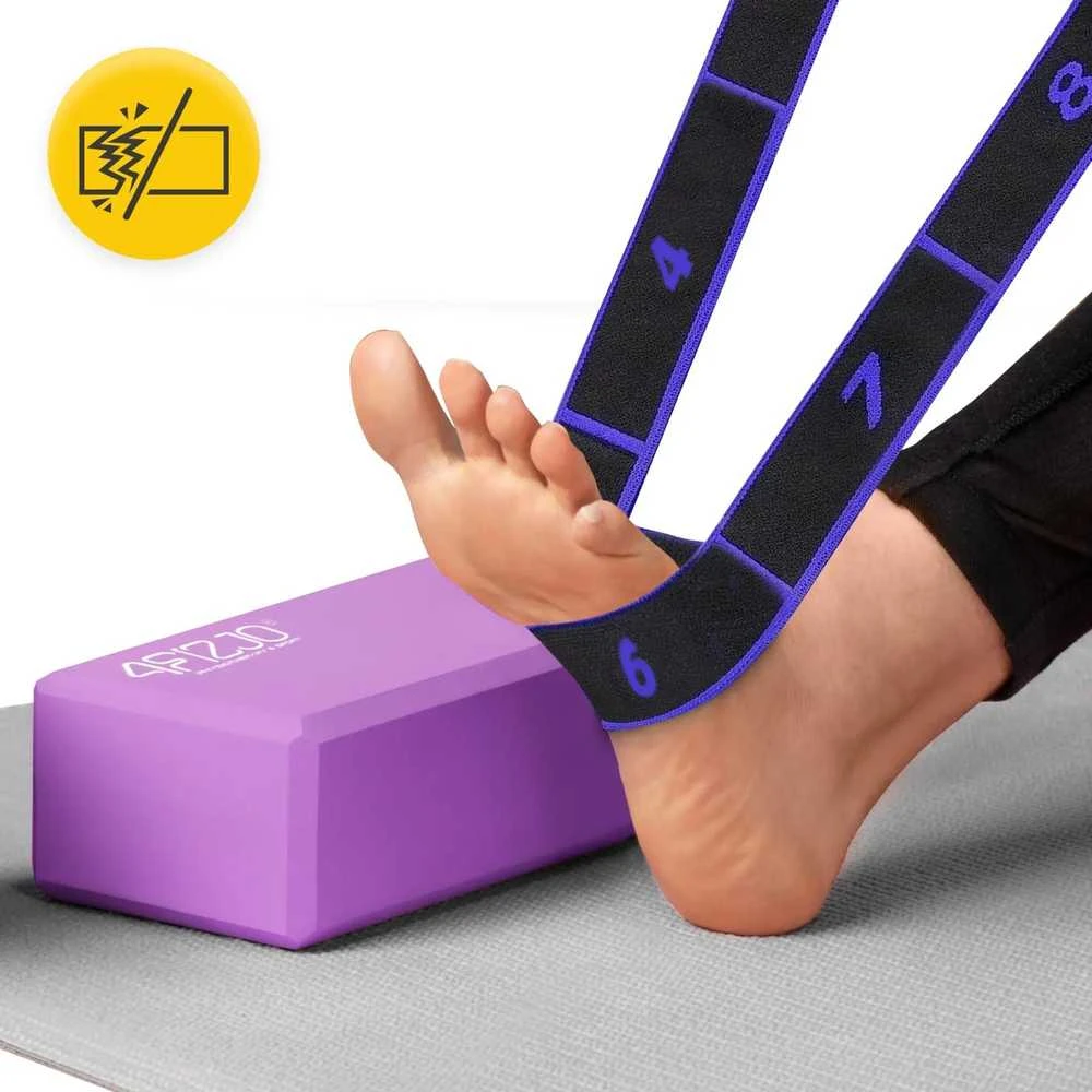 4Fizjo Gimnastikos tempimo juosta 90 cm violetinė