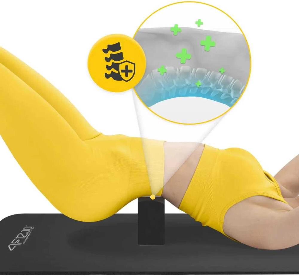 4Fizjo Juodas putplasčio jogos kubas