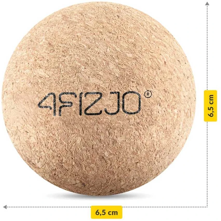 4Fizjo Kamštinis masažo kamuoliukas 6,5 cm