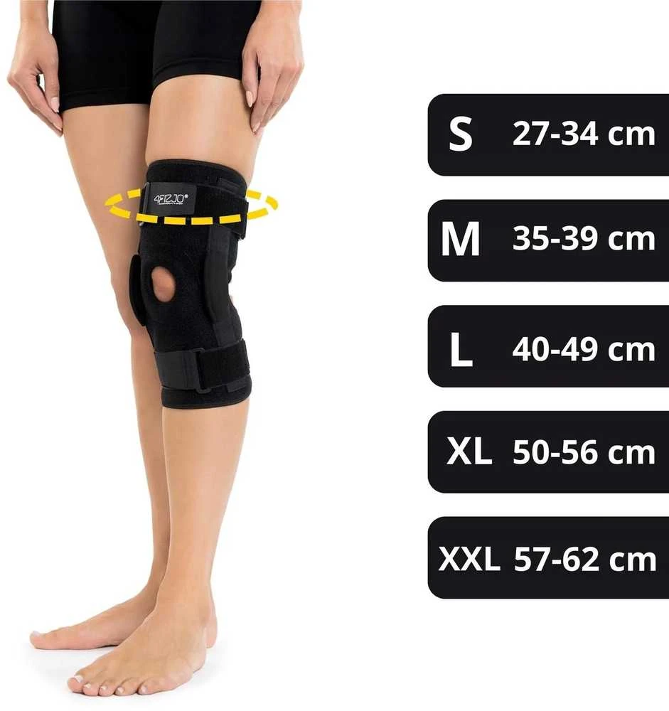 4Fizjo Kelio įtvaras su girnelės stabilizavimu L