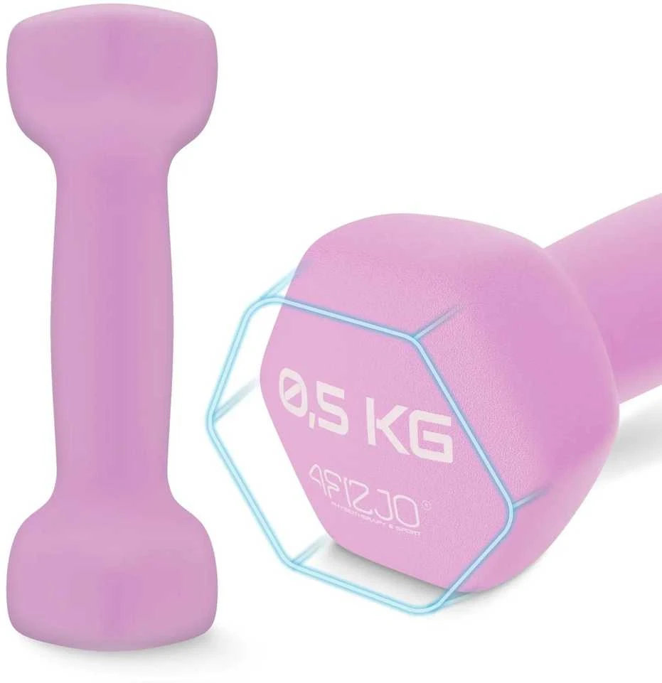 4Fizjo Ketaus hanteliai pratimams Classic 2 x 0,5kg