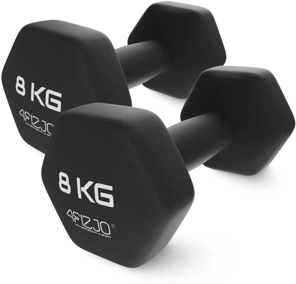 4Fizjo Ketaus hanteliai pratimams Classic 2 x 8kg