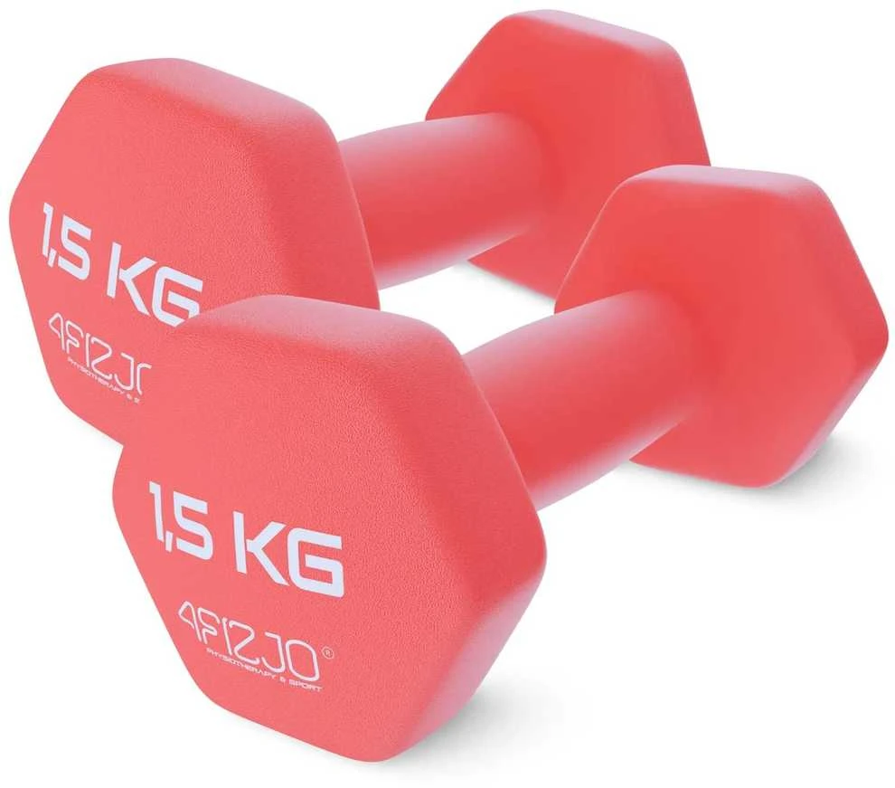 4Fizjo Ketaus hanteliai pratimams Classic 2 x 1,5kg
