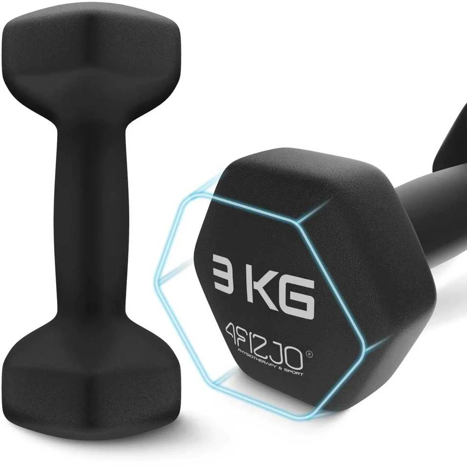 4Fizjo Ketaus hanteliai pratimams Classic 2 x 3kg