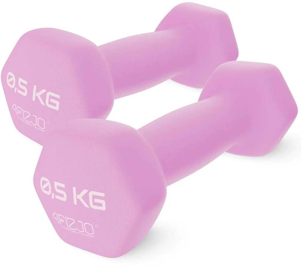 4Fizjo Ketaus hanteliai pratimams Classic 2 x 0,5kg