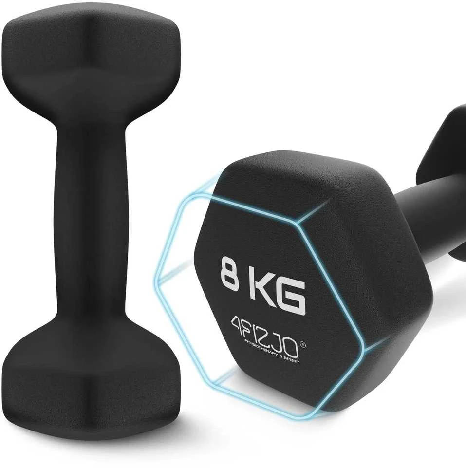 4Fizjo Ketaus hanteliai pratimams Classic 2 x 8kg