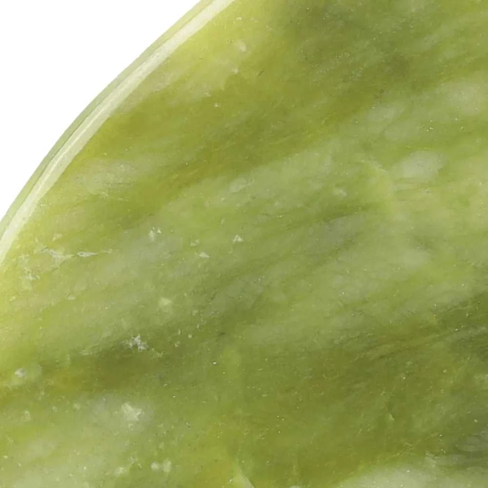 4Fizjo Klasikinis Gua Sha akmuo, pagamintas iš natūralaus žalio nefrito