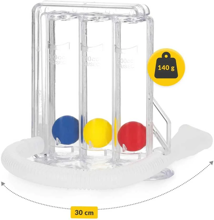 4Fizjo Kvėpavimo spirometras įkvėpimo pratimams
