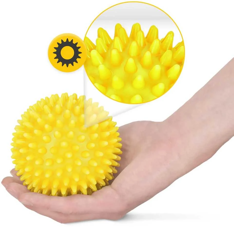4Fizjo Masažo kamuoliukas su dygliais SPIKE+ 10 cm