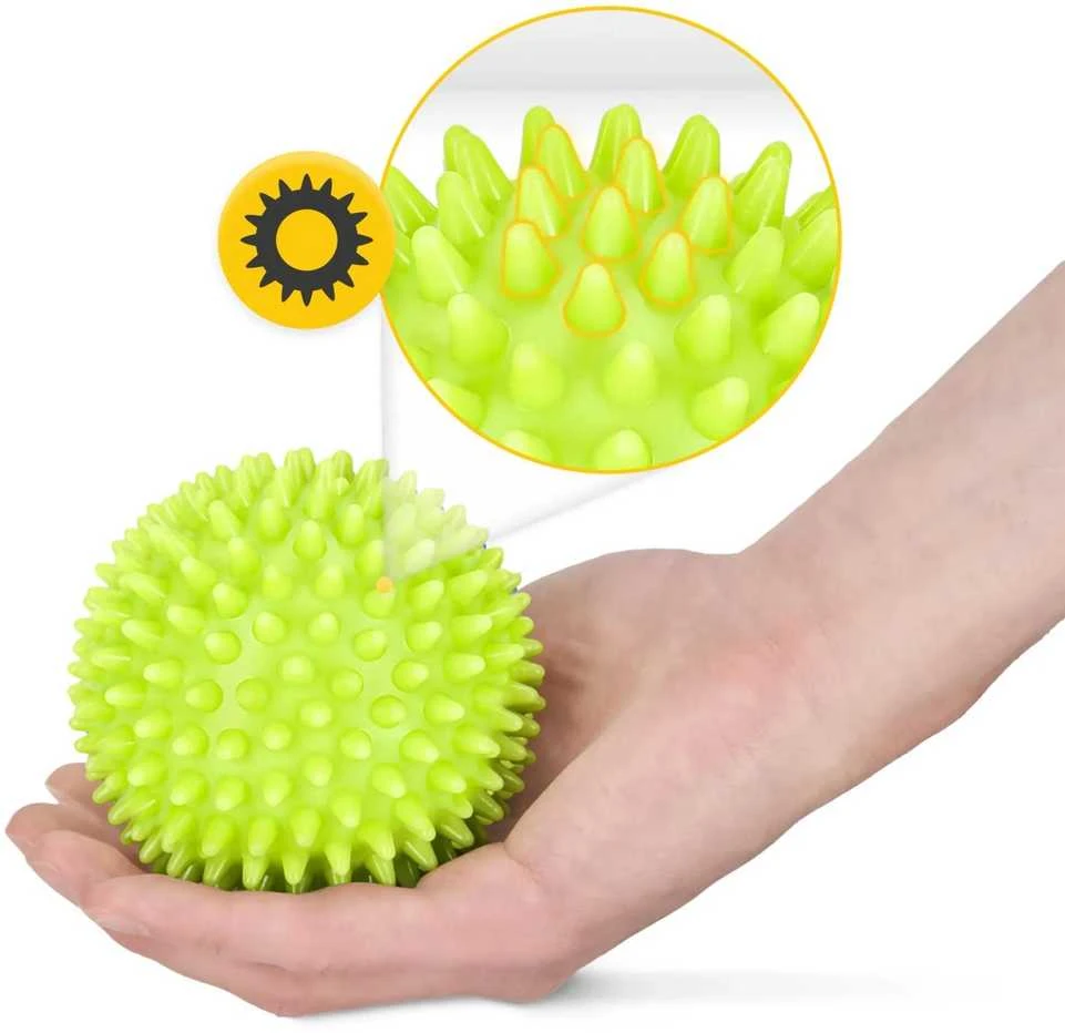 4Fizjo Masažo kamuoliukas su dygliais SPIKE+ 9 cm