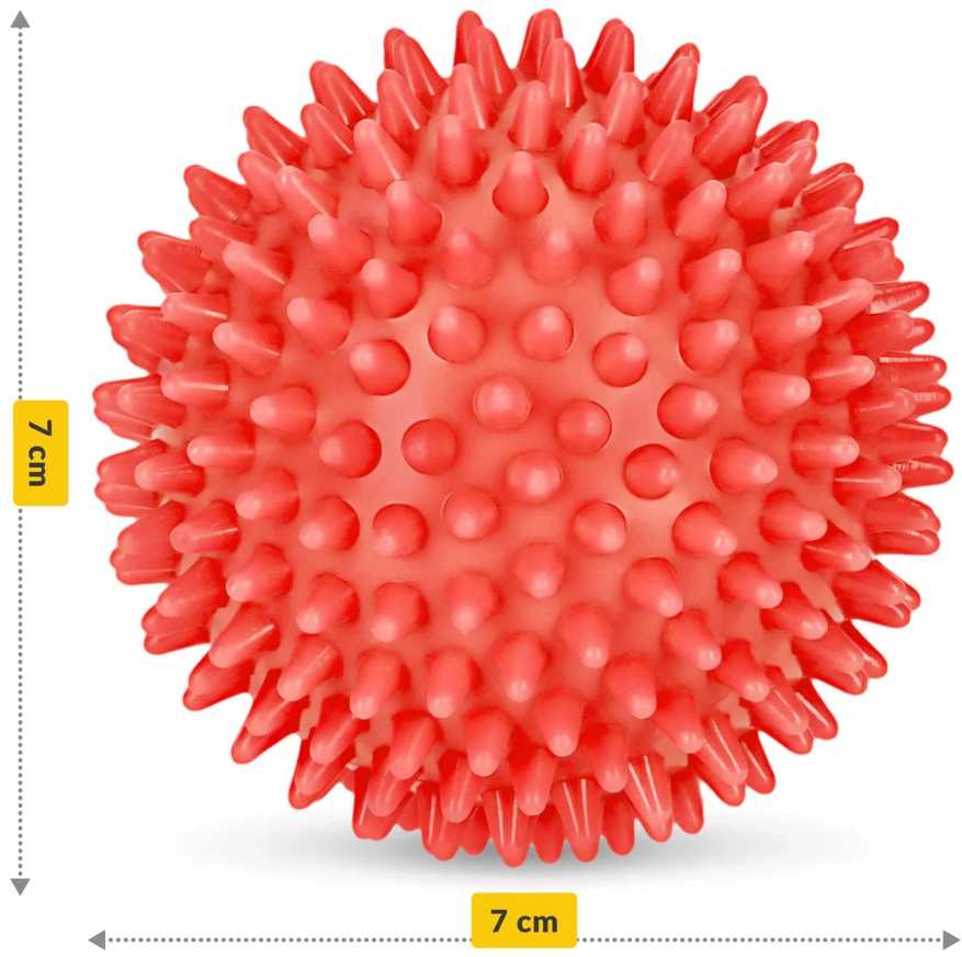 4Fizjo Masažo kamuoliukas su dygliais SPIKE+ 7 cm