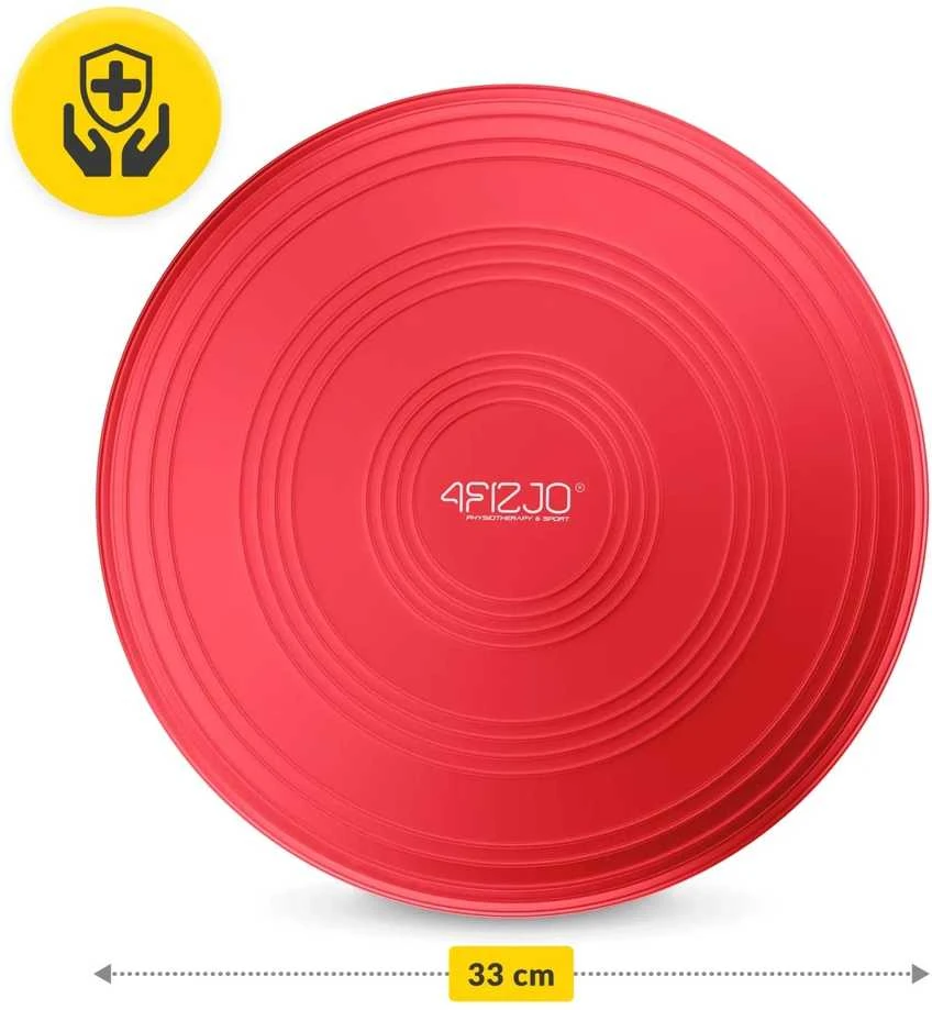 4Fizjo MED+ sensomotorinė pagalvė, 33 cm, raudona