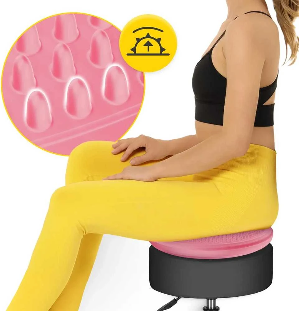 4Fizjo MED+ sensorimotorinė pagalvė 33 cm rožinė