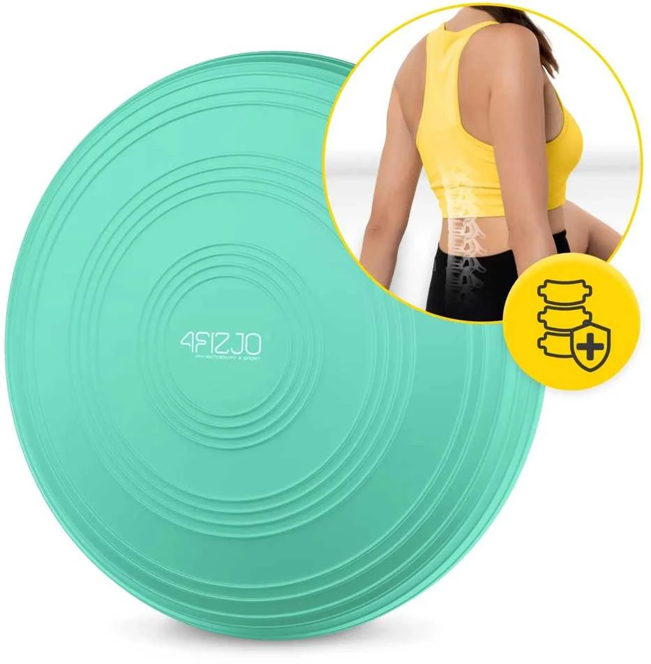 4Fizjo MED+ sensorimotorinė pagalvė 33 cm mėtų