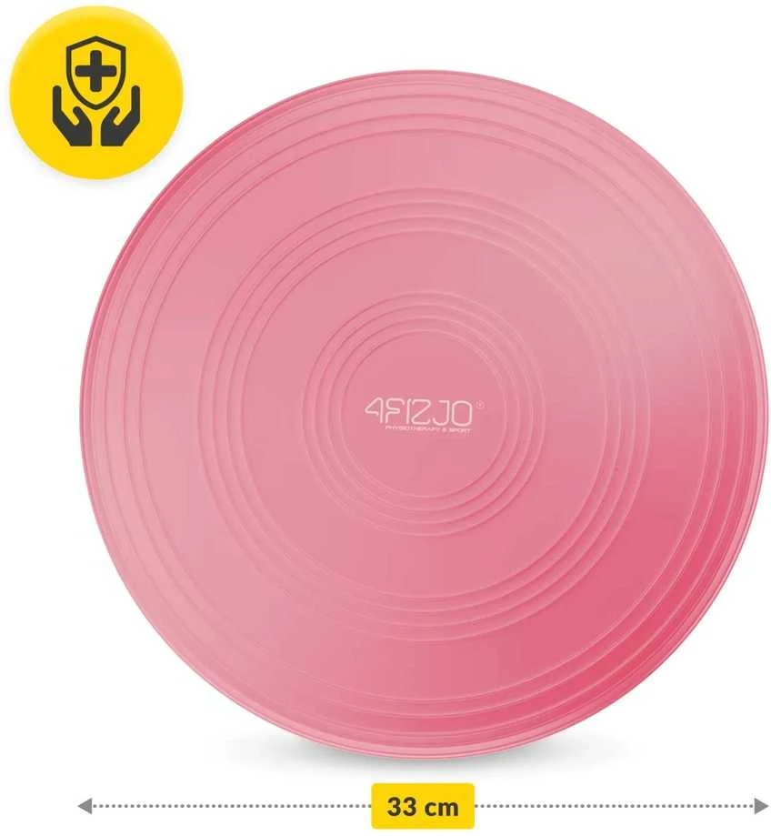 4Fizjo MED+ sensorimotorinė pagalvė 33 cm rožinė