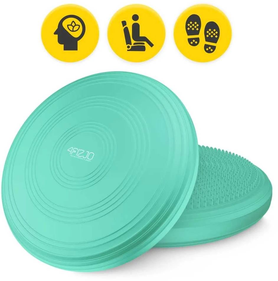 4Fizjo MED+ sensorimotorinė pagalvė 33 cm mėtų
