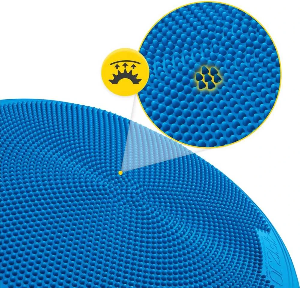 4Fizjo MED+ sensorimotorinė pagalvė 60 cm mėlyna
