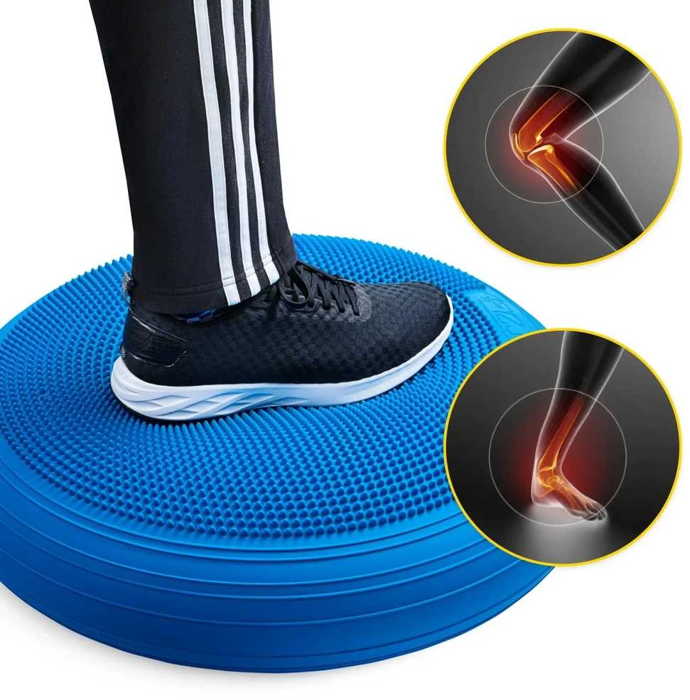 4Fizjo MED+ sensorimotorinė pagalvė 60 cm mėlyna