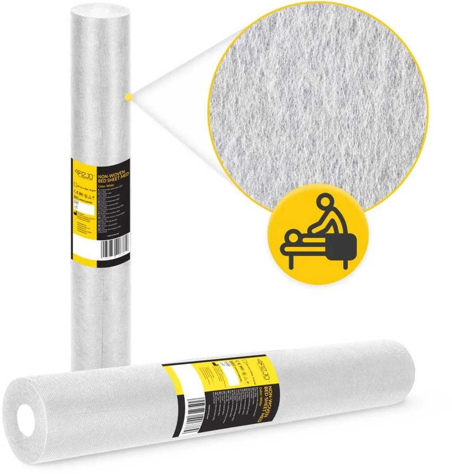 4Fizjo Medicininis įklotas ritinėlyje MED 60 cm x 50 m, baltos spalvos