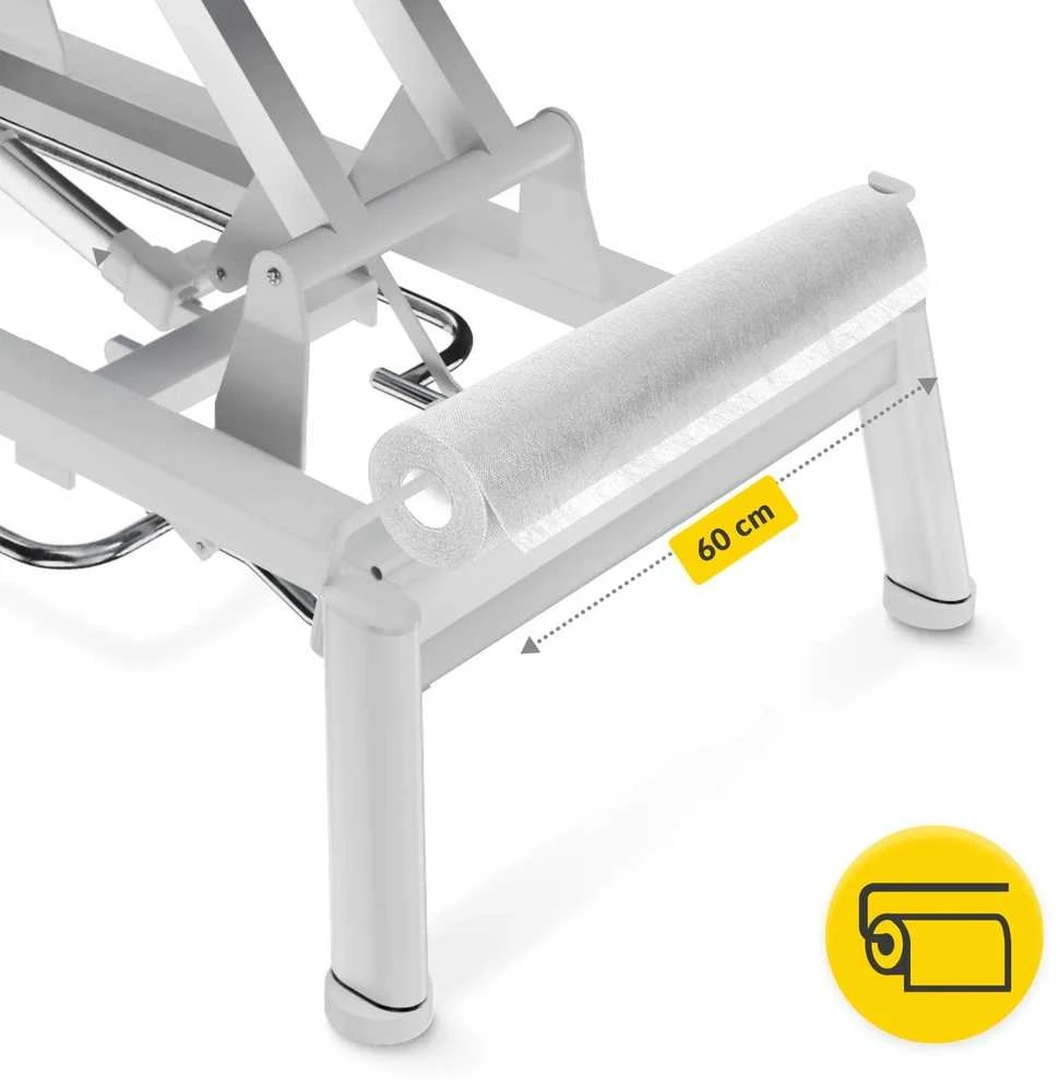 4Fizjo Medicininis įklotas ritinėlyje MED 60 cm x 50 m, baltos spalvos