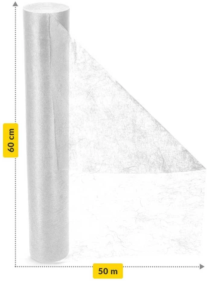 4Fizjo Medicininis įklotas ritinėlyje MED 60 cm x 50 m, baltos spalvos