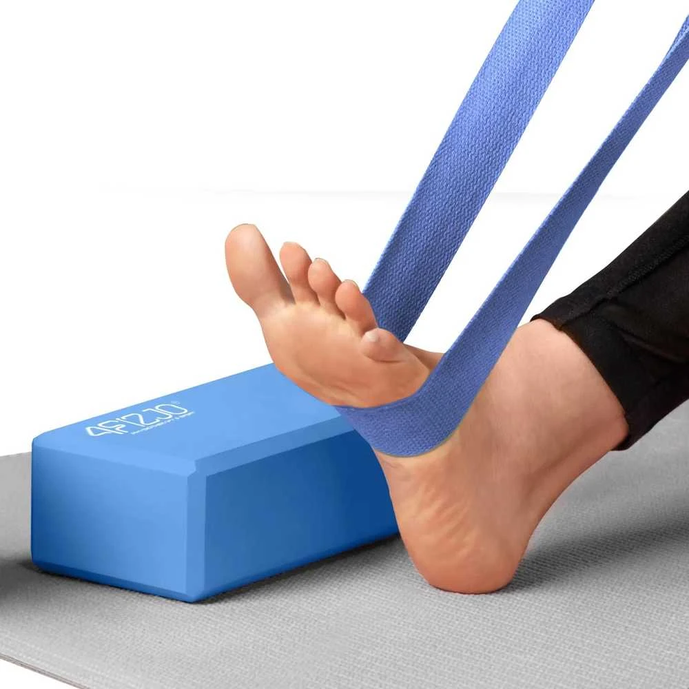 4Fizjo Mėlynas putplasčio jogos kubas