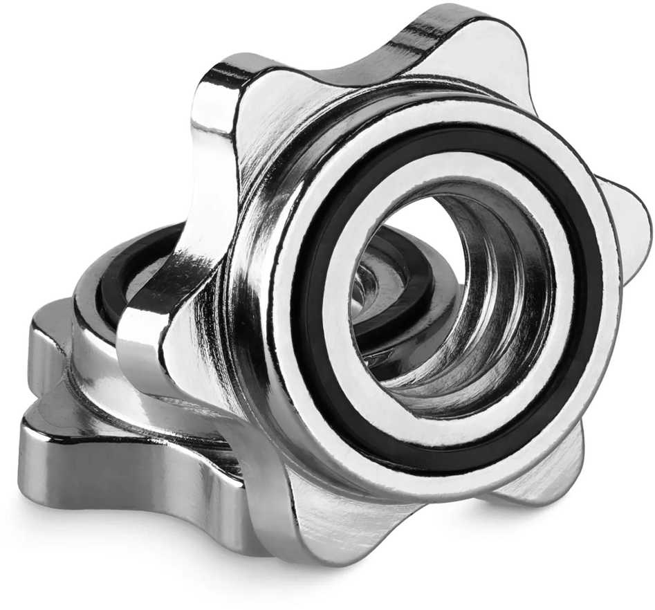 4Fizjo Metaliniai sraigtiniai spaustukai 25 mm kaklui, 2 vnt.