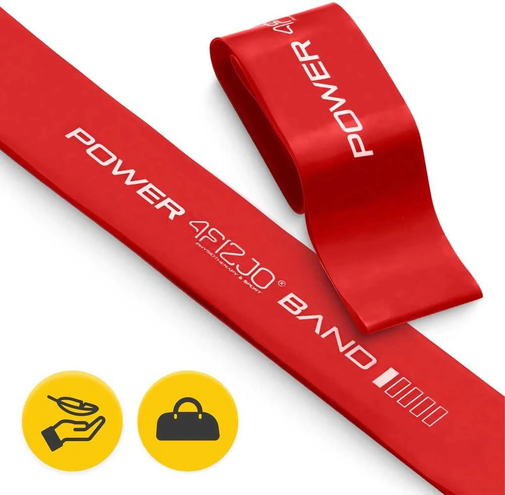 4Fizjo MINI POWER BAND 0,4 mm pasipriešinimo juosta mankštai