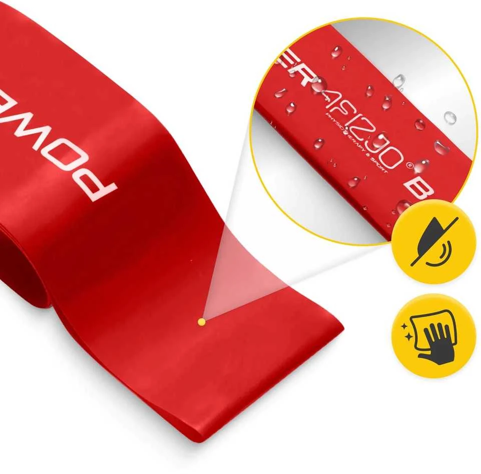 4Fizjo MINI POWER BAND 0,4 mm pasipriešinimo juosta mankštai