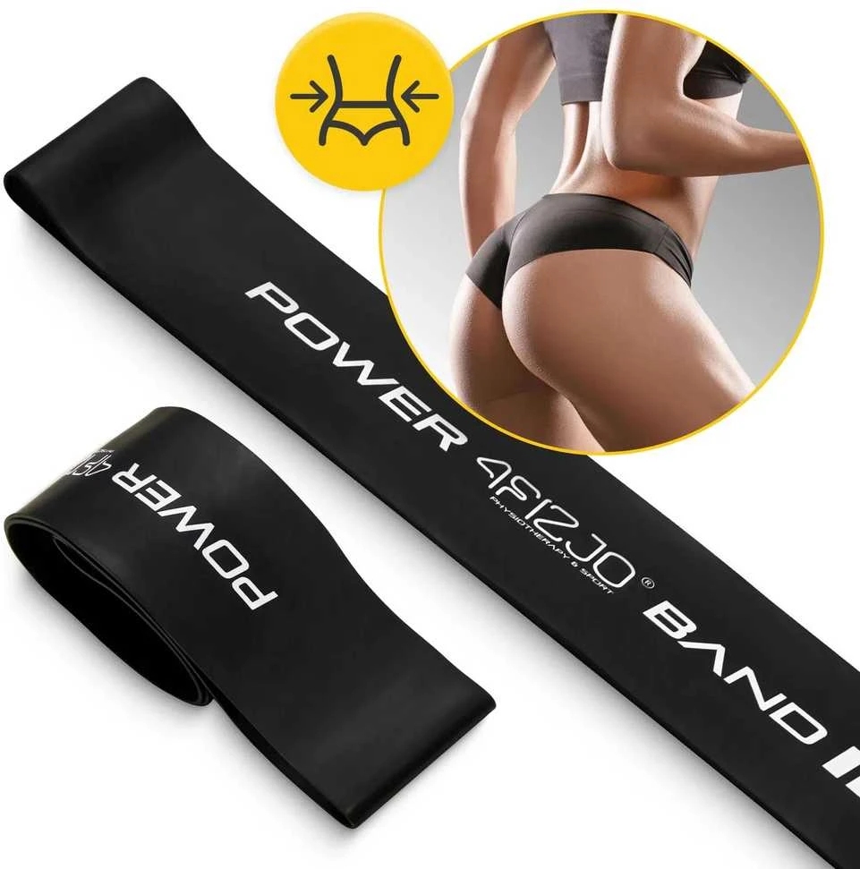 4Fizjo MINI POWER BAND 1,2 mm pasipriešinimo juosta mankštai