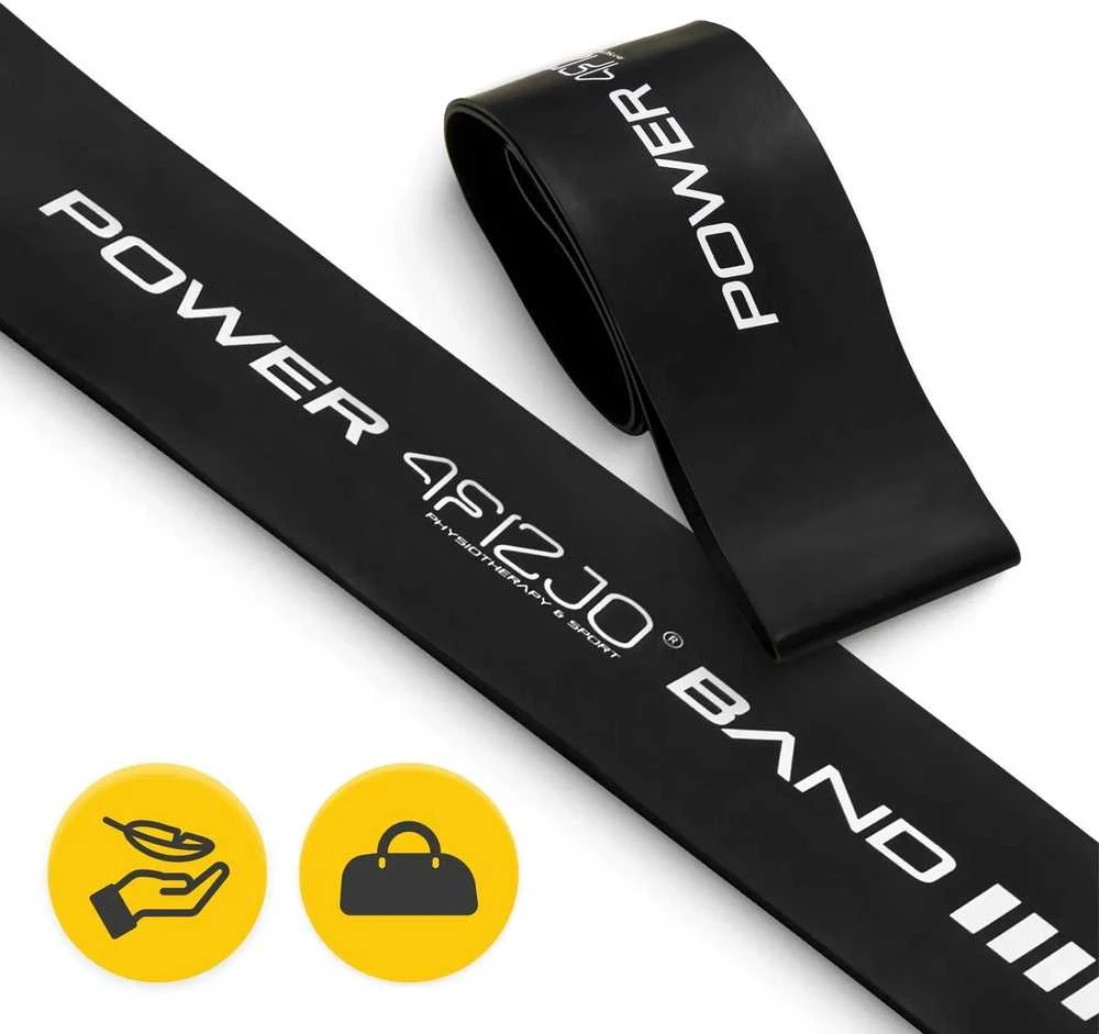 4Fizjo MINI POWER BAND 1,2 mm pasipriešinimo juosta mankštai