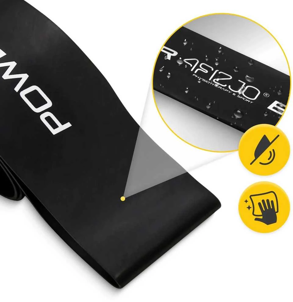4Fizjo MINI POWER BAND 1,2 mm pasipriešinimo juosta mankštai