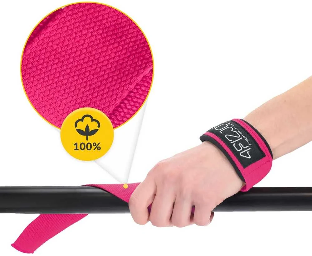 4Fizjo Mirties traukos diržai rožiniai