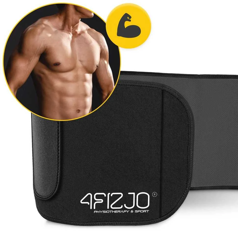 4Fizjo Neopreno liekninamasis pilvo diržas su kišene S/M dydis