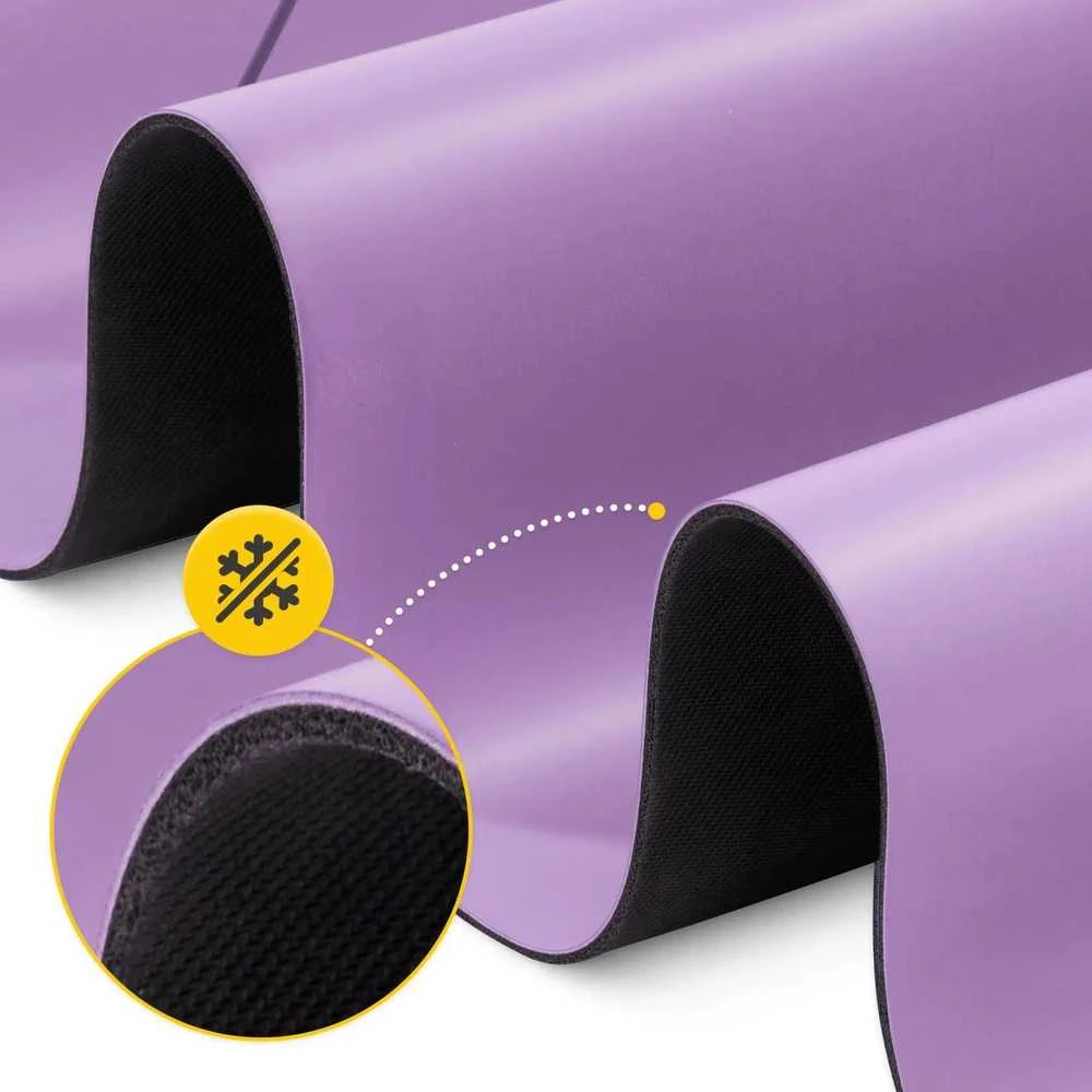 4Fizjo Neslystantis jogos ir mankštos kilimėlis, 4 mm, violetinis