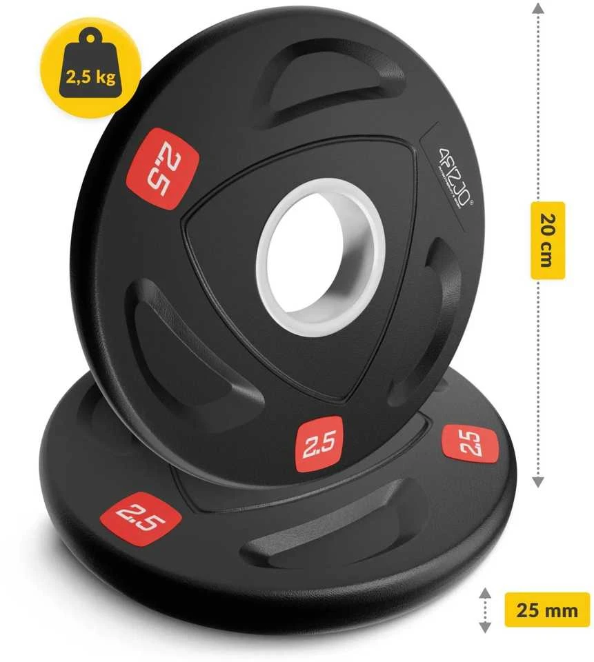 4Fizjo Olimpiniai svarmenys 2 x 2,5kg