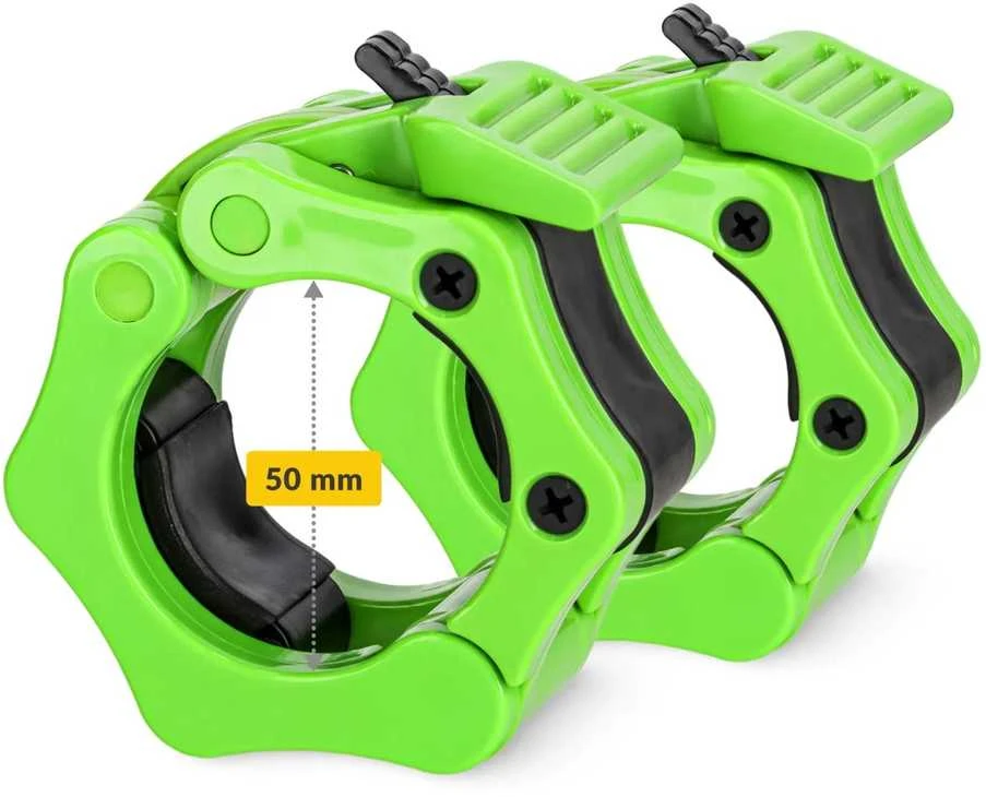 4Fizjo Olimpiniai žandikaulio spaustukai 50 mm žali