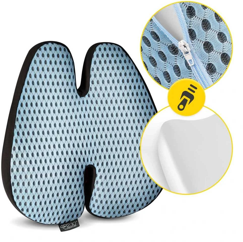 4Fizjo Ortopedinė nugaros pagalvė, mėlyna