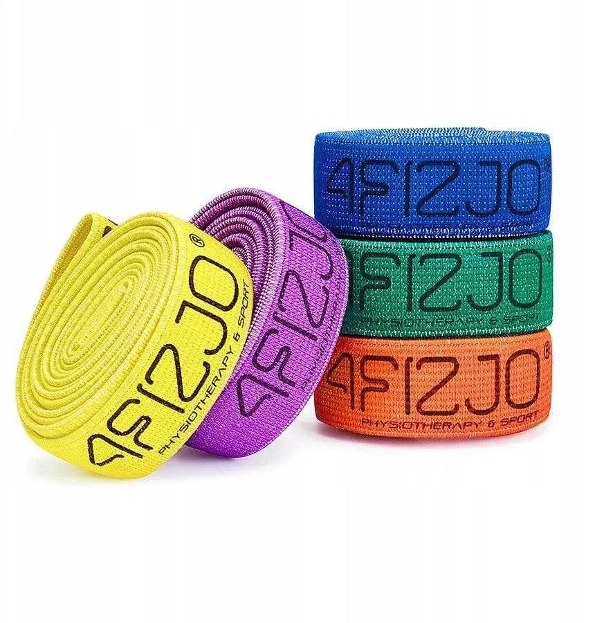 4Fizjo Pasipriešinimo juosta mankštai, medžiaginė, 1-7kg