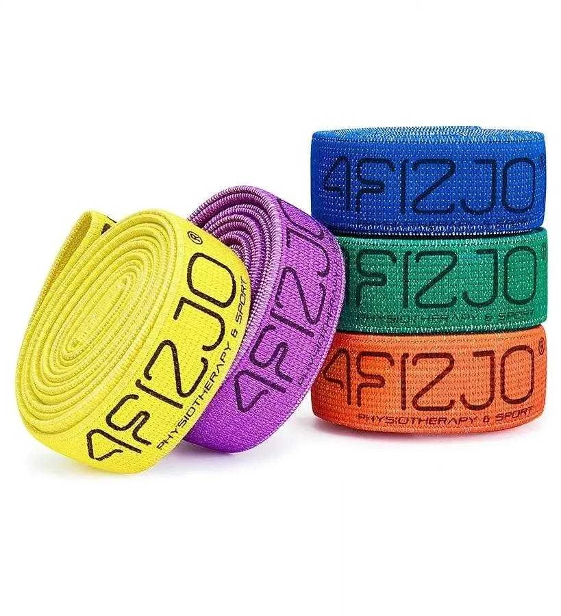 4Fizjo Pasipriešinimo juosta mankštai, medžiaginė, 27-35 kg