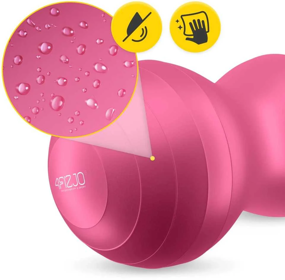4Fizjo PEANUT AIR BALL mankštos kamuolys, rožinis