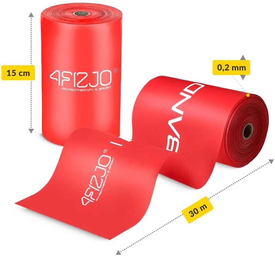 4Fizjo PLOKŠČIA GROŽIO REABILIZACINĖ JUOSTINĖ 2-4kg 30 m